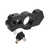 Motorcycle Lock Handlebar Grip Aluminum Protective Horn Lock for Braking