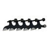 Design House 189118 Stop Door Hardware, 5-Pack, Matte Black, 5
