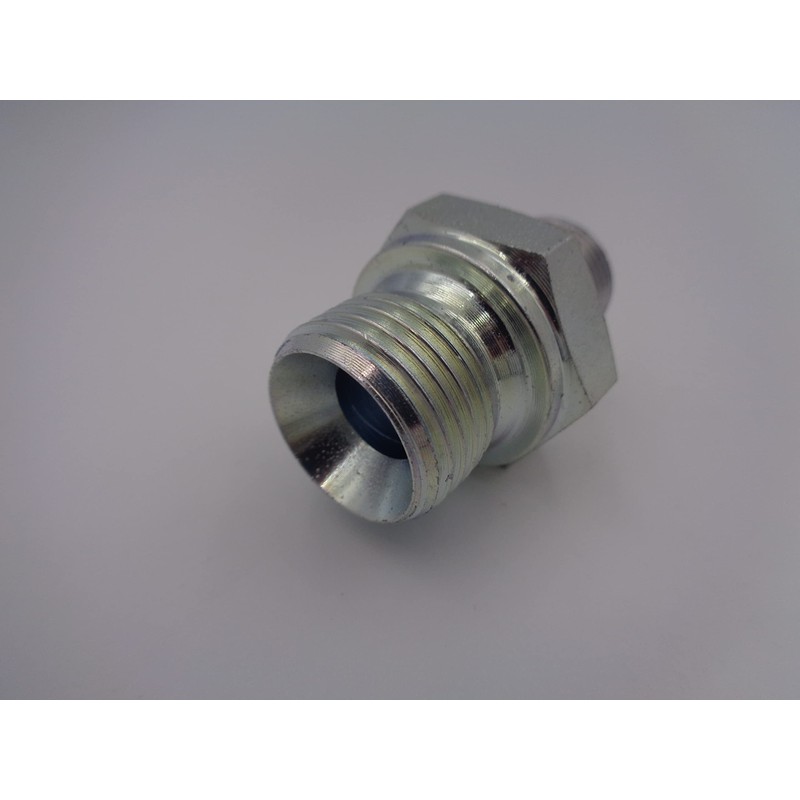Hydraulic Male x Male 60 deg Straight Adapter BSP Choose