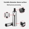 Duokon Adapter Morse Taper, 3 Pieces MT1-MT2, MT-2-MT3, MT3-MT4 Keyless