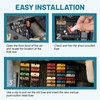NuIth Manual Reset Mini Fuse Circuit Breakers 10A, E39 Low