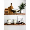 joelsantiques Floating Shelves, Wood Wall Shelf, Natural Wooden Home Decor