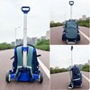 HapBoby Rolling Backpack Cart for Travel, Commuting & Daily Use,