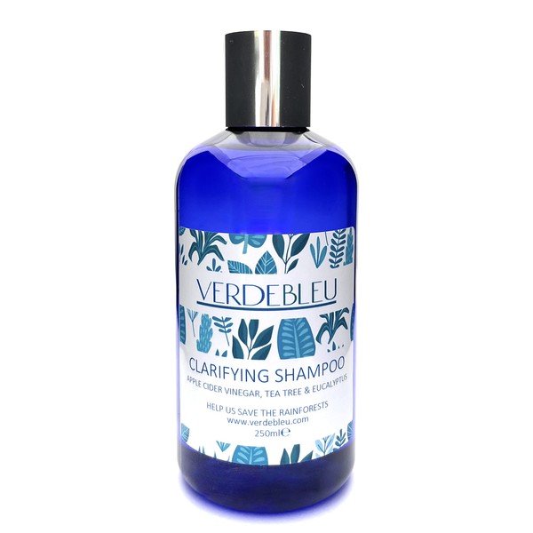 Verdebleu - 99% Natural Clarifying Shampoo - ACV, Aloe, Tea
