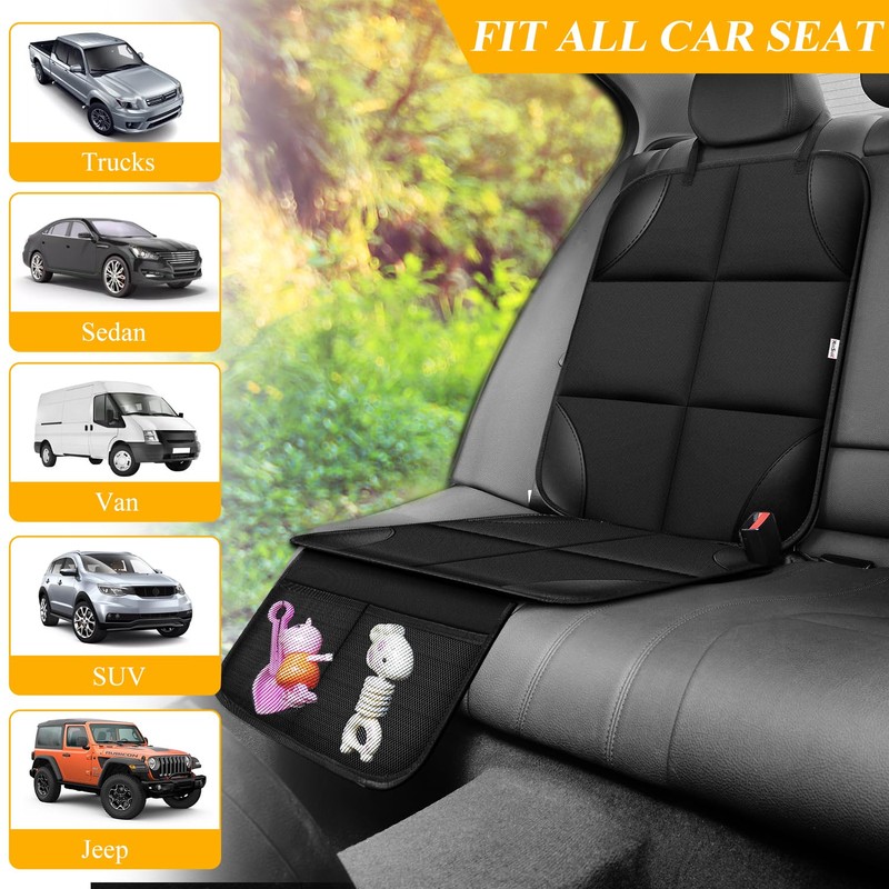 Meolsaek Car Seat Protector for Child Car Seat, Durable 600D