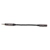 2.5mm Male to 3.5mm Female Stereo Audio Jack Adapter Headset