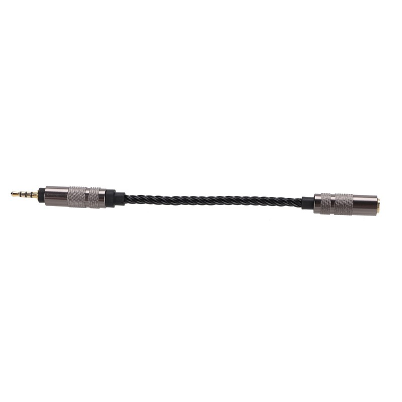2.5mm Male to 3.5mm Female Stereo Audio Jack Adapter Headset