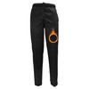 M&M SCRUBS Classic 6 Pocket Black Chef Pants with Multi-Pack