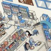 BGM Sticker Diorama 2.5D Sticker Convenience Store BS-JR003