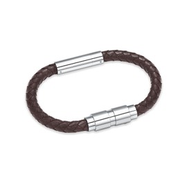 Minicremation Cremation Jewelry Urn Bracelet for Ashes for Women Men Cylinder Genuine Leather Bangle Bracelet Ashes Memorial Keepsake Jewelry
