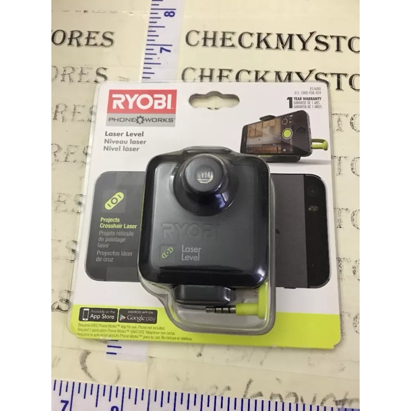 Ryobi New Ryobi Phone Works Laser Level Model # ES1600