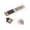 USB Flash Drive 16GB/32G/64G/128G Thumb Metal 2.0 Portable Waterproof Metal