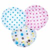 Bathora no rinse waterless coloful dotted Shower Caps for Women,