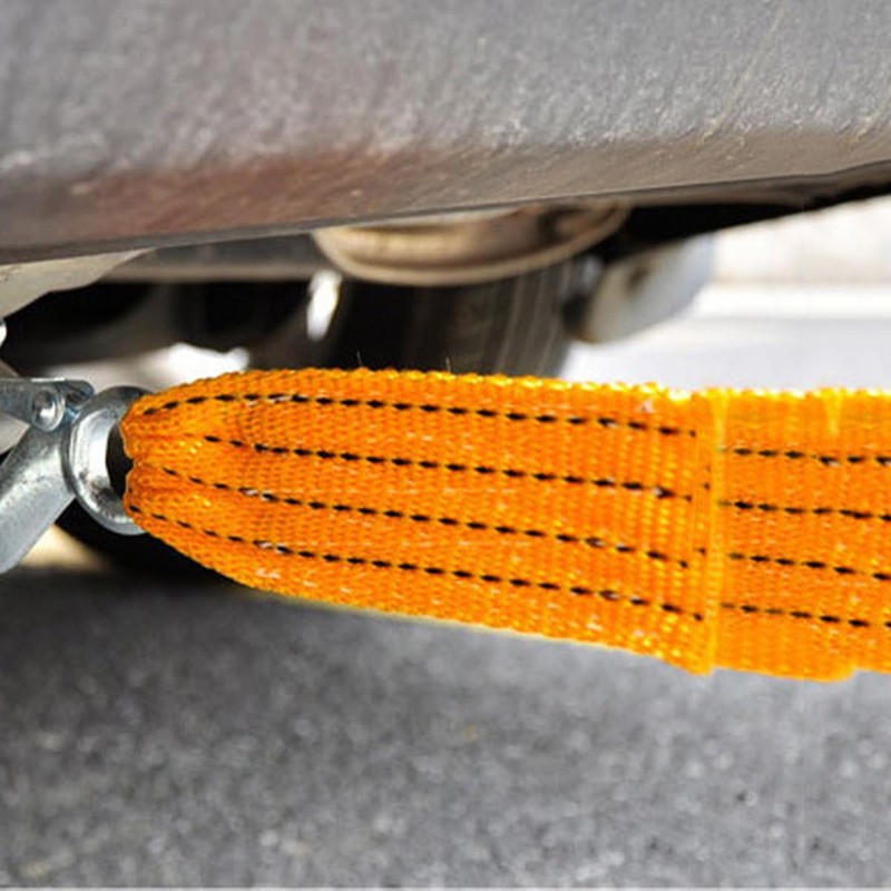 Alnicov 5 Meter High Strength Tow Rope Strap, with Two