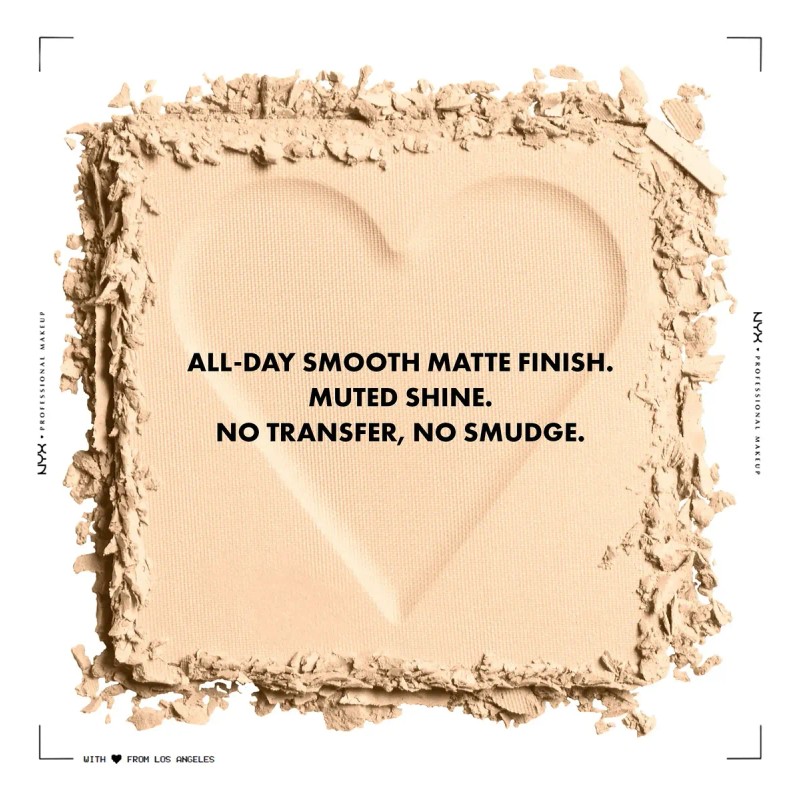Polvo Compacto Nyx Professional Makeup Can't Stop Won't Stop
