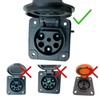 JOEEGO Charging Power Cord Assembly Fits for Evolution EV Golf