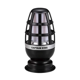 Captain Stag UK-4060 Lantern Light, LED Bonfire [Brightness 15-30 Lumens / Lighting Time: 6-10 Hours] Black