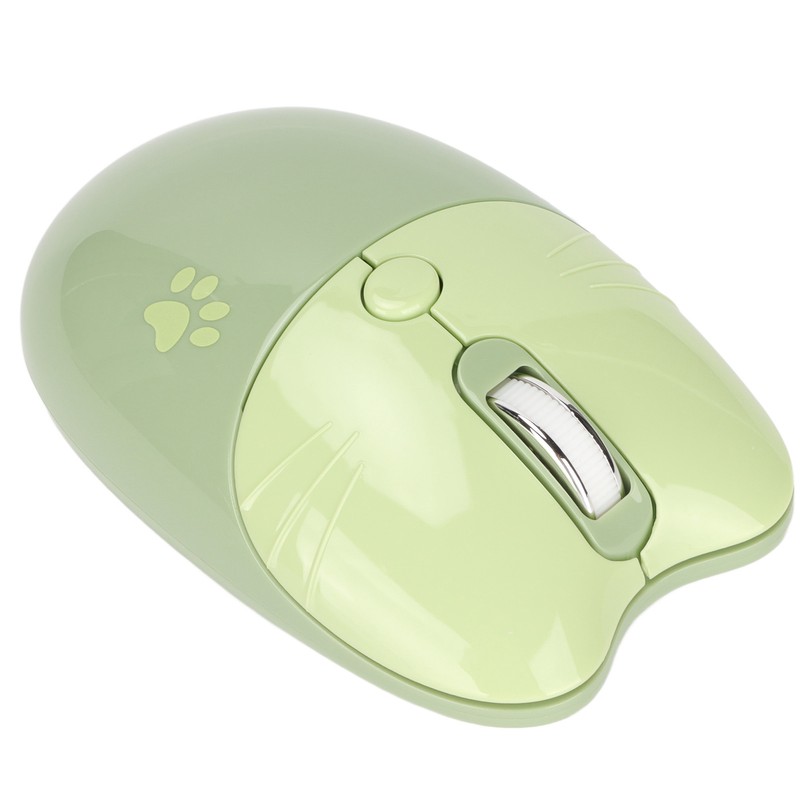Wireless Mouse Cute Cartoon Cat Paw 2.4G Dual Mode Computer