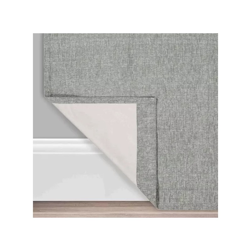 Brookstone Harvey 100% Max Blackout Rod Pocket Window Curtain Panel