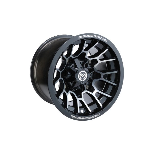 Moose Racing 24X ATV/UTV Front Wheels Black 24127136GBMF4
