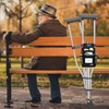supregear Crutch Accessories Bag, Water-Resistant Storage Pouch with Cup Holder
