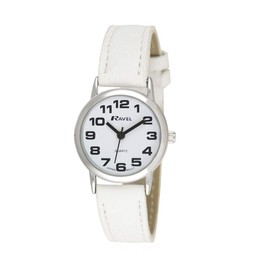 Ravel - Unisex Watch With Large Numbers, Strap.