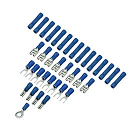 Scosche STK1A 16-Gauge or 18-Gauge Spade Terminal Kit