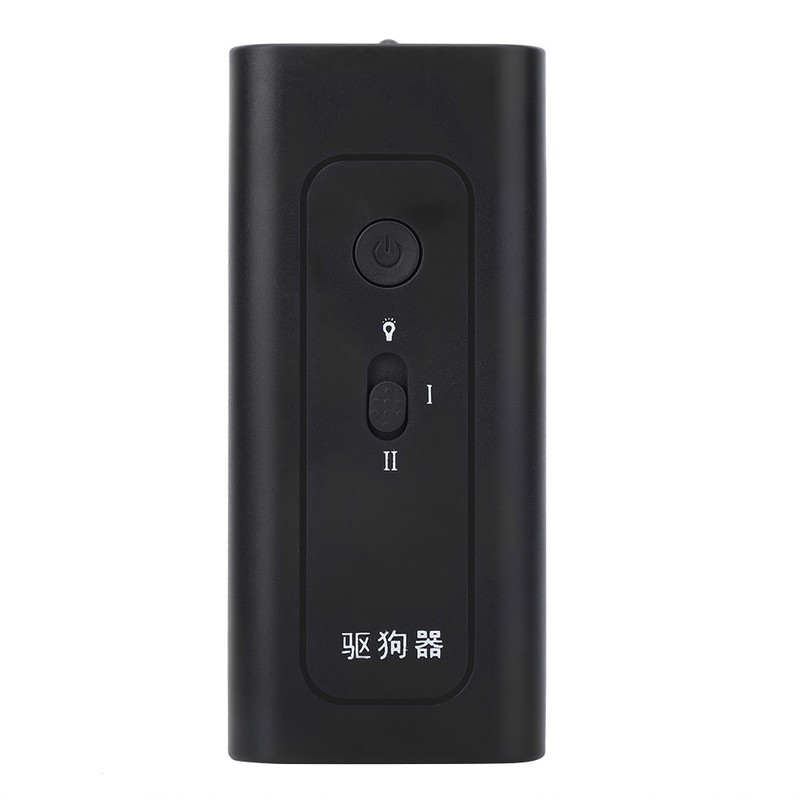 Black Ultrasonic Dog Repeller Anti Barking Stop Bark Training Device