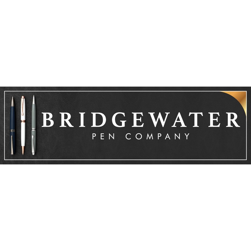 Bridgewater Pen Company Ballpoint Pen Refills, Black Ink, Medium Tip,