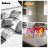 Rainmae Seasoning Packet Organizer with 7 Removable Dividers, Drink Packet