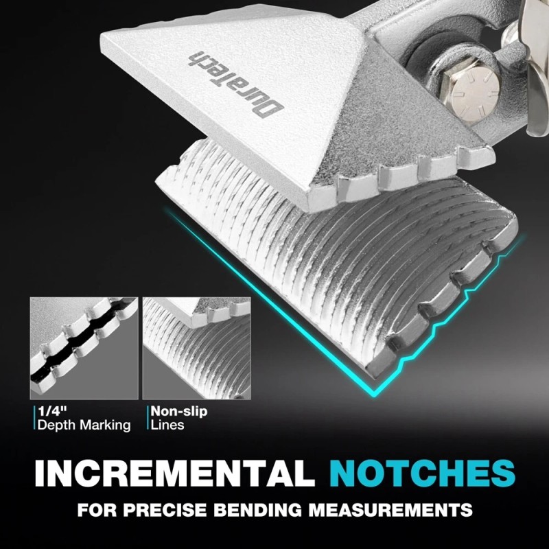 DURATECH 3 Inch Sheet Metal Bender Hand Seamers Sheet Metal