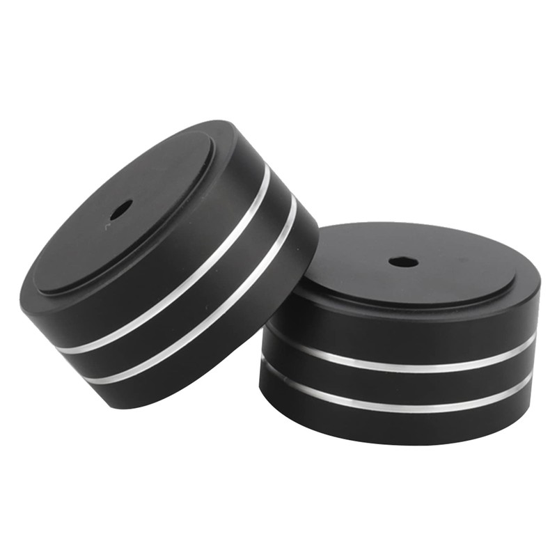 8Pcs 40X20mm Aluminum HiFi AMP Speaker Isolation Stand Turntable Feet