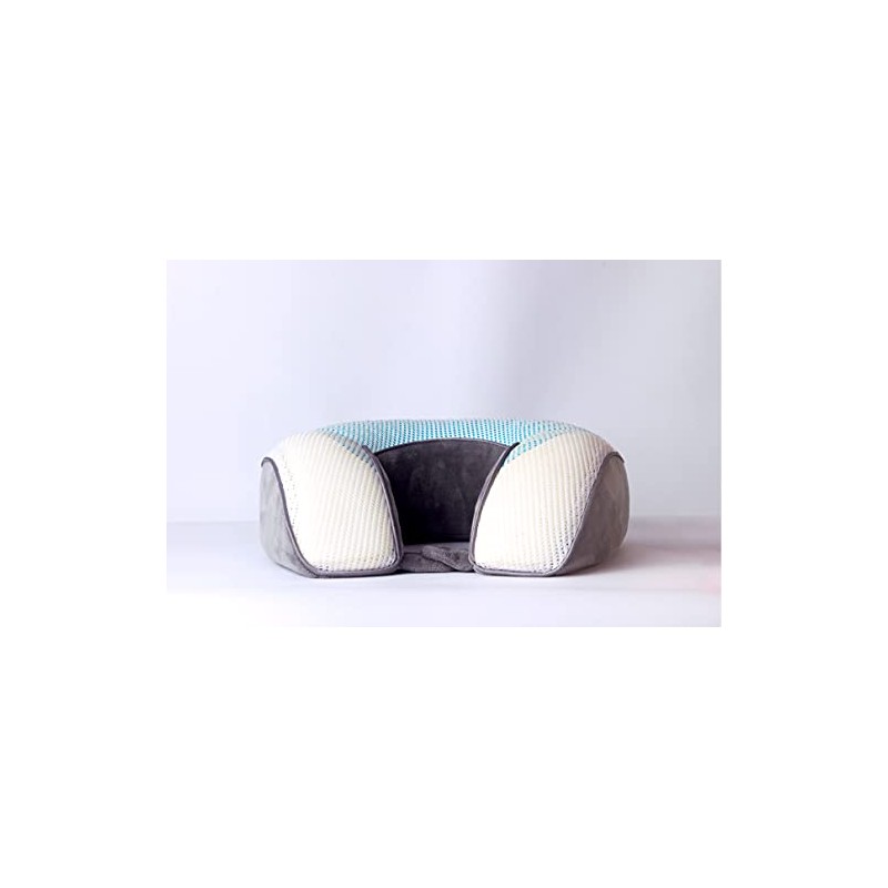 Almohada Cervical de Viaje Memory Foam Ortopédico Gel Térmico Refrescante
