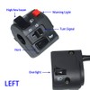 BESTEU 1 Pair Motorcycle Switch Handlebar Switch Controller Switch Motorcycle
