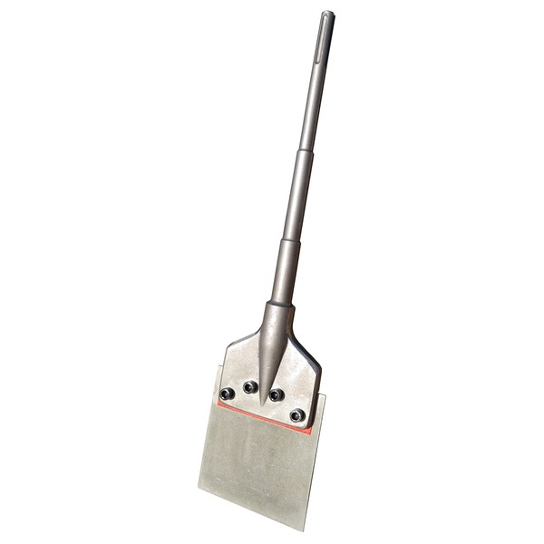 6-in Wide Tile & THINSET REMOVAL BIT, Floor Scraper, SDS