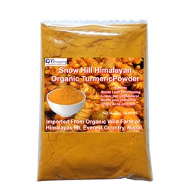Premium Quality Organic Turmeric Powder with Curcumin, 400Grm | Gluten-Free, Non-GMO & Keto Friendly | Immunity Booster | Nepali, Indian & Asian Seasoning - Organic Product Of Mt. Everest Country,