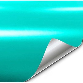 VViViD+ Premium Vinyl Wrap Film (2ft x 5ft, Matte Miami Teal)