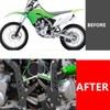 Compatible with KLX300R 2021-2024 KLX 300R Frame Guard Black Dirtbike