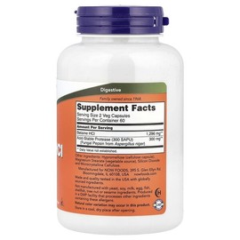 NOW Foods, Betaine HCl, Veggie Capsules 120 Tablets / NOW Foods (나우푸드), 베타인 HCL, 베지 캡슐 120정