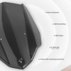 Lorababer Motorcycle Windshield Windscreen Shield Screen with Mounting Bracket Compatible