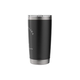 South Carolina The Palmetto State Est. 1721 Vintage Stainless Steel Insulated Tumbler
