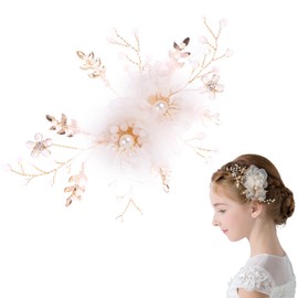DFsucces Children's Hair Ornament, For Girls, Petals, Hairpins, Cute Accessories, For Photography, Concerts, Graduation Ceremonies, Weddings