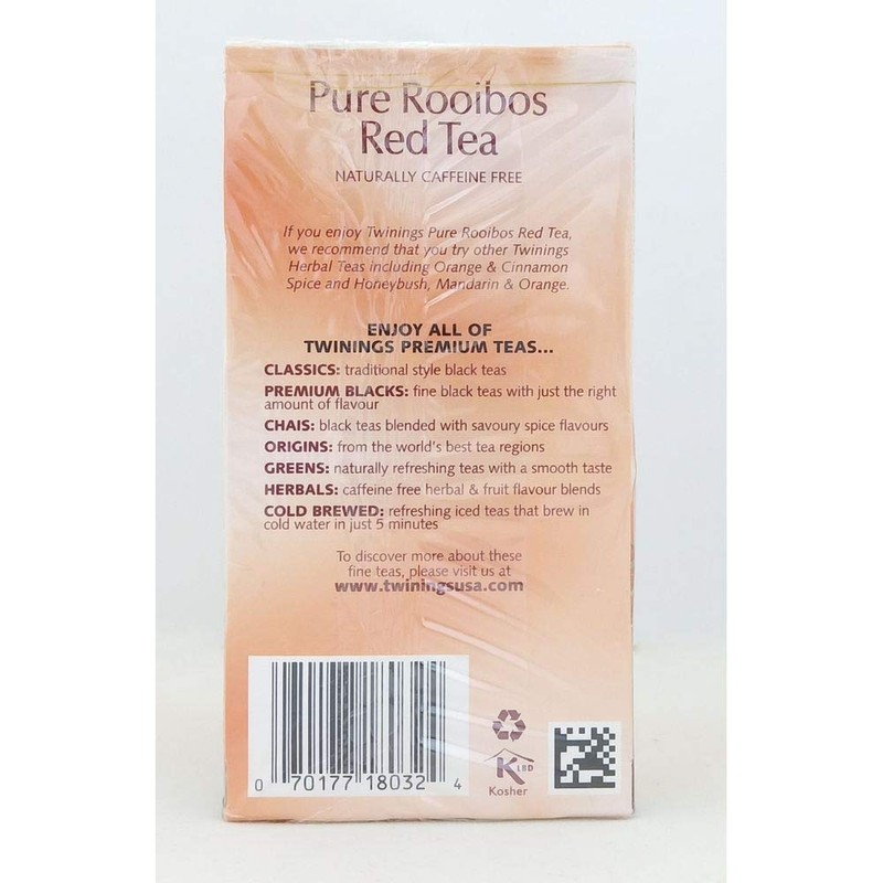 Twinings Tea African Red Roobios 1 Pack ( 20 Teabags)
