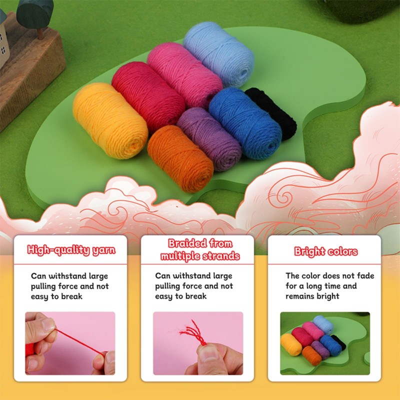 Tavkite - Kit de ganchillo para principiantes, paquete de 6