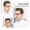 OCCI CHIARI Large Reading Glasses for Men Stylish Oversized Square