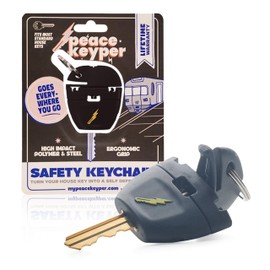 Peace Keyper Multi Grip Self-Defense Safety Keychain (Black)