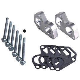 CNRAQR LS Water Pump Spacers kit Adapter Swap Kit Compatible with Camaro LQ4 LS1 5.3l LSX LQ9 LS6 L33 LS2 Engine Series