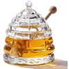 PAULSWAY Honey Dispenser Jar with 2 Dippers – 9 OZ