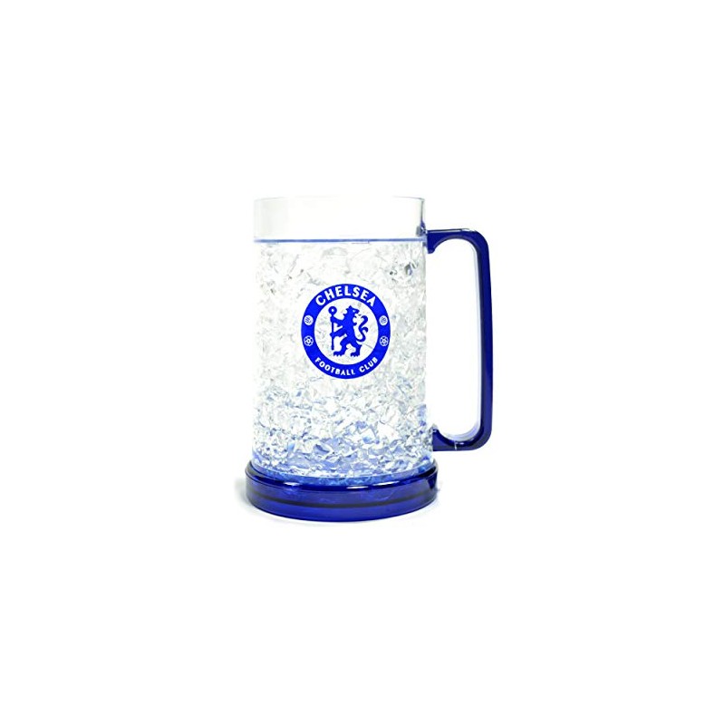 Wizzard Gifts Ltd Chelsea Freezer Tankard Clear Crest