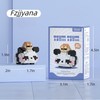 Fzjjyana Cute Panda Building Blocks (Set of 4) Panda Mini